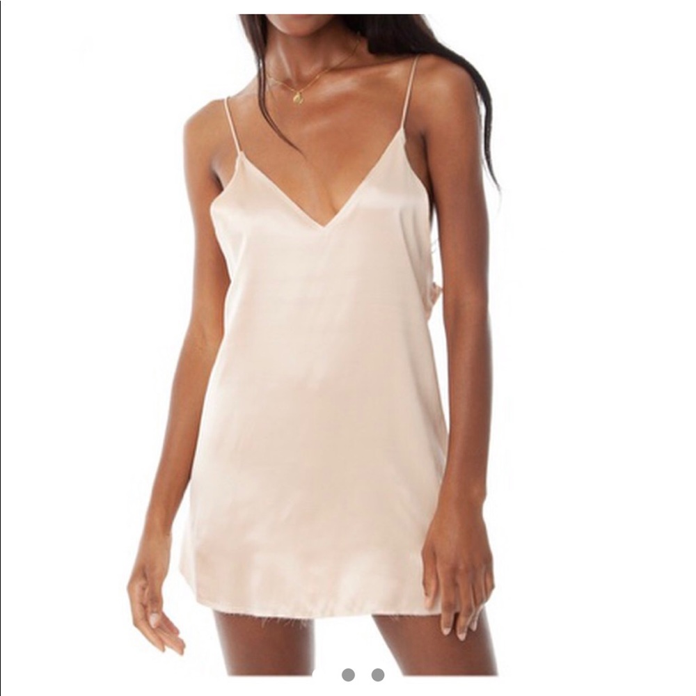 ARE YOU AM I Zillah Slip Dress XS